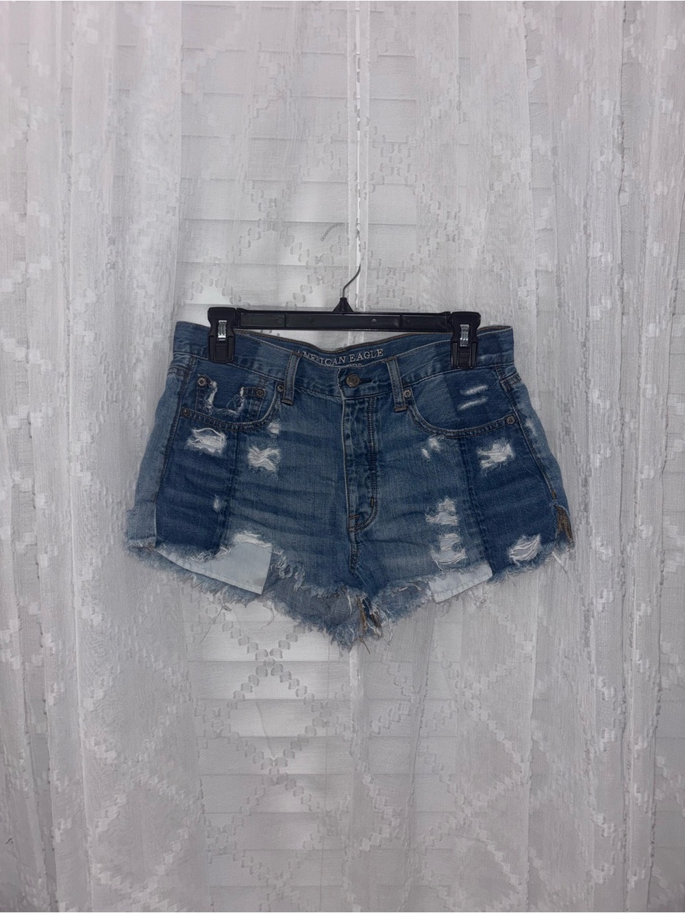 American Eagle Outfitters Vintage Hi-Rise Festival Denim Shorts